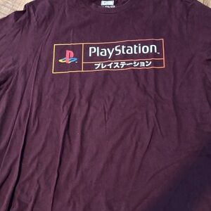 Sony Maroon T-Shirt